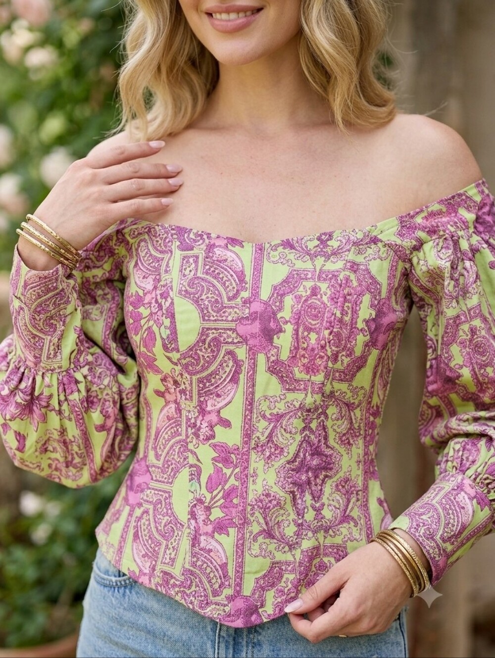 Boho Forest Fairy Ren Faire Corset Top Fairy Core Modern Boho Toile Regency